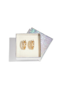 Shiny hoop Giftbox - Goud