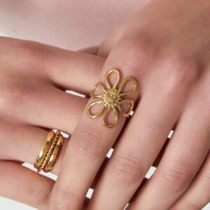 Sunflower ring
