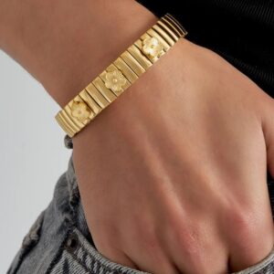 Bloem stretch armband
